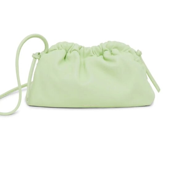 Mansur Gavriel Mint Mini Cloud Clutch Bag - Picture 2 of 13
